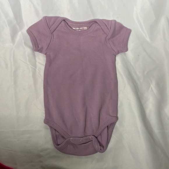 Set of 2 Pact Short Sleeve Bodysuits 0-3M - Picture 2 of 7
